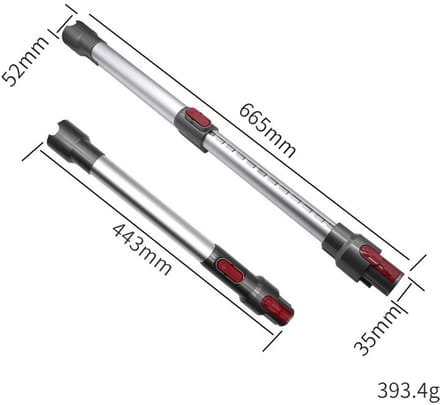 Telescopische verlenging voor Dyson V7 V8 V10 V11 V12 V15