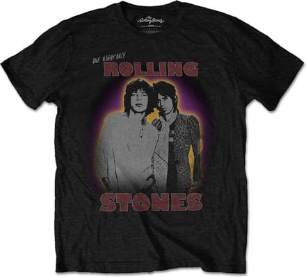 The Rolling Stones - Mick & Keith Heren T-shirt - L - Zwart