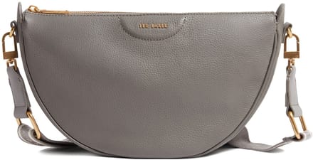 Ted Baker schoudertas Essina Webbing Leather Half Moon Crossbody Bag Mid - Grey grijs