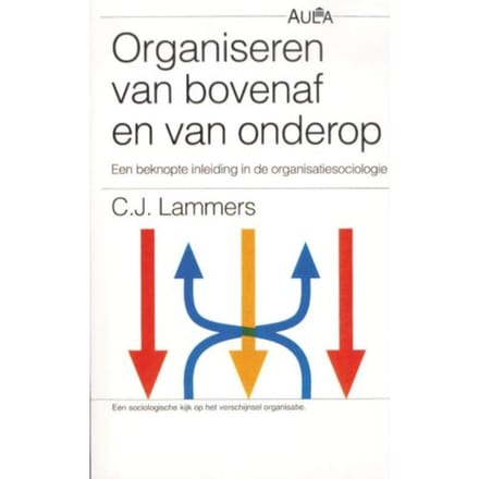 Organiseren Van Bovenaf En Van Onderop - Vantoen.Nu - C.J. Lammers