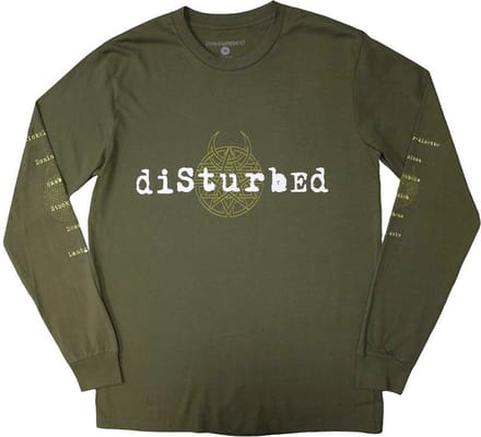 Disturbed - European Tour '23 Take Back Longsleeve shirt - 2XL - Groen