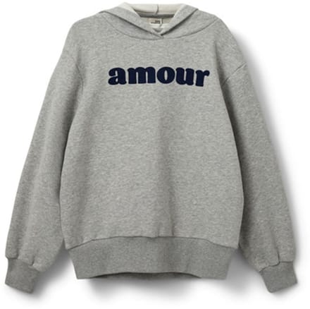 Sofie Schnoor - SimonaSY Hoodie - Grey melange - Maat 128