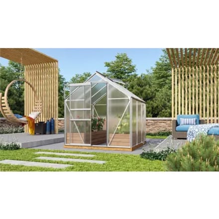 Vitavia Tuinkas Venus 3800 - Polycarbonaat 4mm - Aluminium - 195x195x197cm