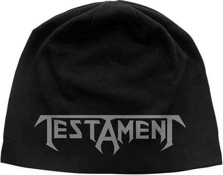 Testament - Logo Beanie Muts - Zwart