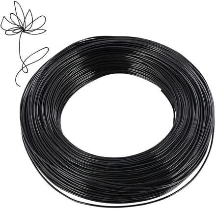 Bendbare ijzerdraad van 60 m x 1 mm voor sieraden maken, knutselen en sculpturen