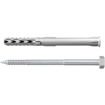 Fischer Constructieplug Sxr Nylon - Diam. 10x140mm - 4 Stuks