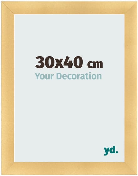 Your Decoration - Fotolijst 30x40 cm - MDF - Goud Mat - Pisa