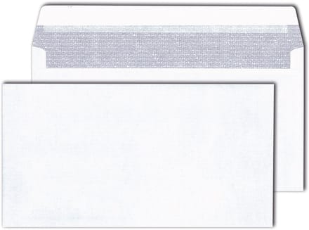 MAILmedia envelop 125 x 235 mm, wit, z. venster, zelfkl., 500 st