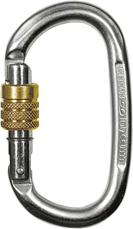 Roestvrij Stalen Carabiner voor Bergbeklimmen