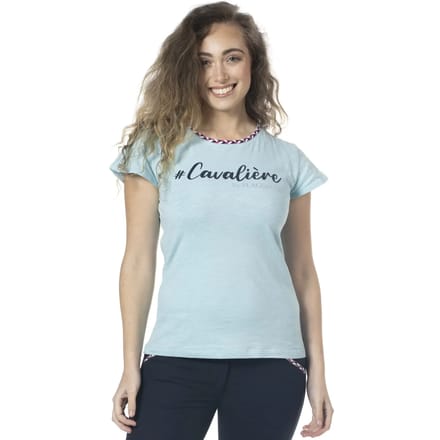 Dames-T-shirt Flags&Cup Goya