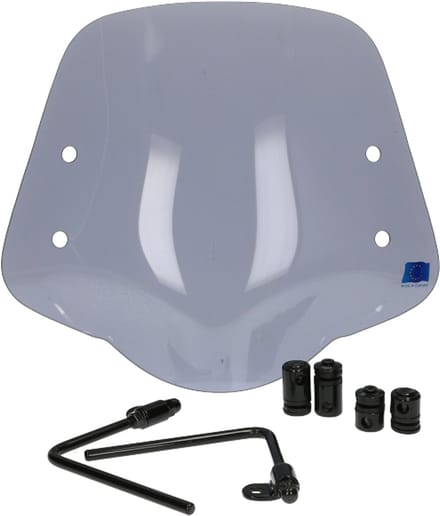 Windscherm Laag Piaggio ONE Smoke