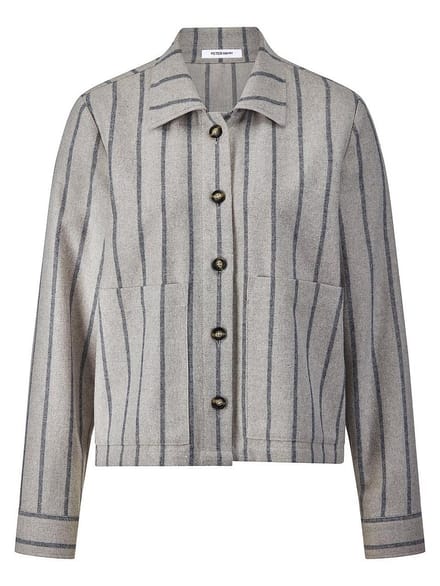 Blouse Van DAY.LIKE grijs