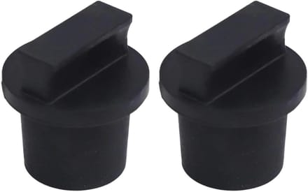 Water Tank Afsluitplug - Rubber Sealing Plug - Roeimachine Onderhoud - Effectieve Luchtdichtheid - 26 mm Diameter - Zwart