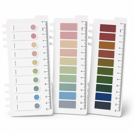 BOTC Sticky notes - 600 stuks Index tabs - Memoblok - Zelfklevend - 30 Kleuren