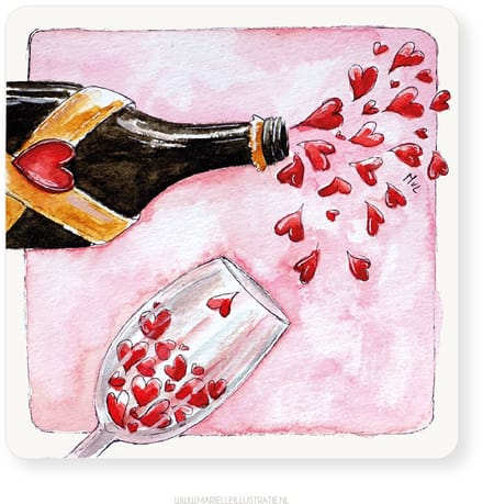 Liefdeschampagne