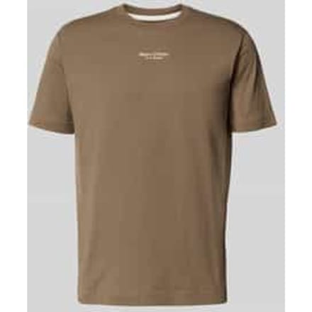 Regular fit T-shirt van puur katoen
