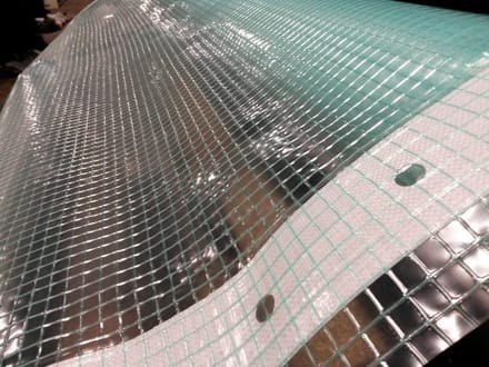 Warentuin mix - Gewapend groen plastic folie 2m breed prijs is per...