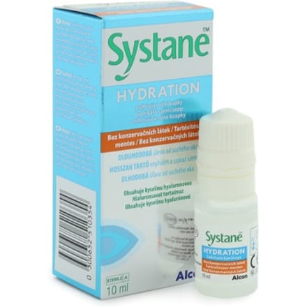 Systane HYDRATION Zonder conserveringsmiddelen 10 ml