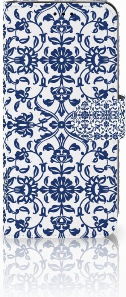 Huawei P20 Lite Hoesje Flower Blue