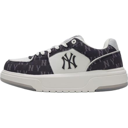 Baskets basses MLB Chunky Liner Denim Monogramme Unisexes Noir 3ASXM016N-50BKS 39 gray