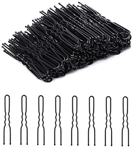 U-vormige haarspelden - 200 stuks voor Updos en Haarstyling
