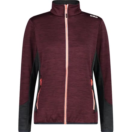 Dames fleece wandeljack CMP