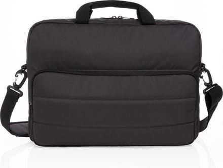 XD Xclusive Impact AWARE™ RPET 15,6" laptoptas rPET, PU zwart