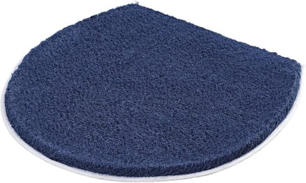 Zachte wc-dekselhoes marineblauw 47 x 50 cm