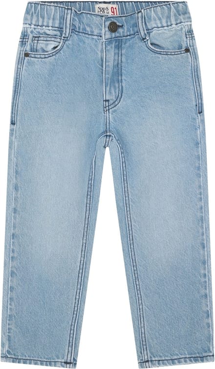 Noppies Jeans relaxed fit - Washed Blue - Maat 140