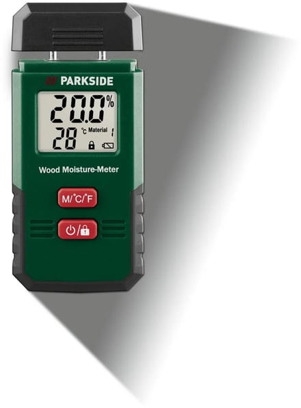 PARKSIDE Vochtmeter of multifunctionele detector (Bouw- en houtvochtmeter)