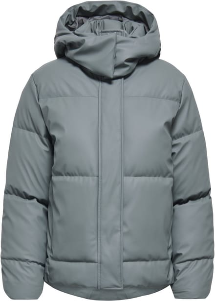 Only Jas Onlagnes Coated Puffer Jacket Otw 15365796 Balsam Green Dames Maat - M