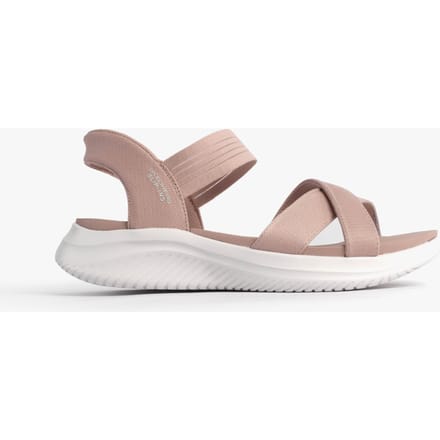 Skechers Slip-Ins: Ultra Flex 3.0 Sandalen Plat - Roze - Maat 36