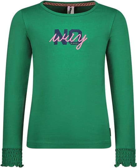 Meisjes shirt - Elaine - Emerald groen