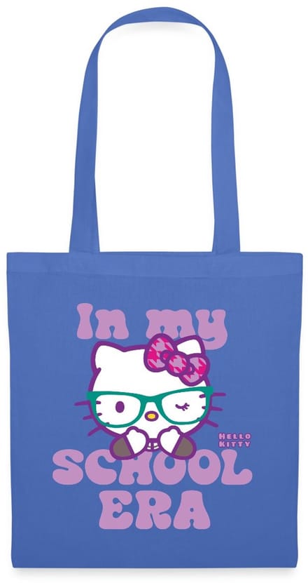 Hello Kitty Met Bril In My School Era Tas Van Stof Schoudertas