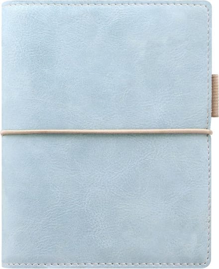 Weekplanner Pocket Organizer Soft Imitatieleer Lichtblauw met 2025 Agenda