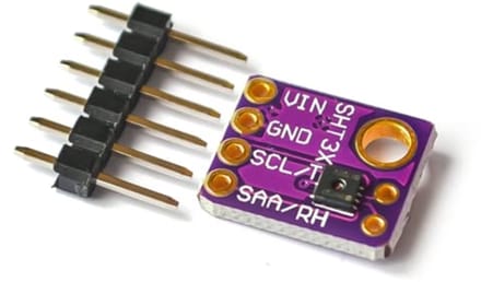 Temperatuur- en Luchtvochtigheidssensor voor Arduino en Raspberry Pi - I2C Interface