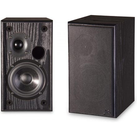 Acoustique Quality TANGO 92 - Boekenplank surround luidspreker, tweeweg luidspreker set van 40W, Acoustique Quality zwart