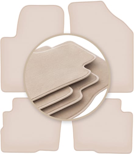 PREMIUM beige vloermatten voor: Kia Soul I crossover 2009-2013