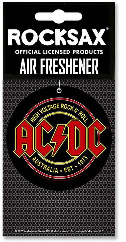 Rocksax AC/DC - High Voltage Luchtverfrisser - Multicolours