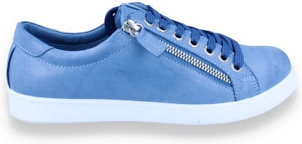 Andrea Conti Dames Sneaker | Blauw | Maat: 37