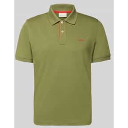 Regular fit poloshirt met gestikt logo