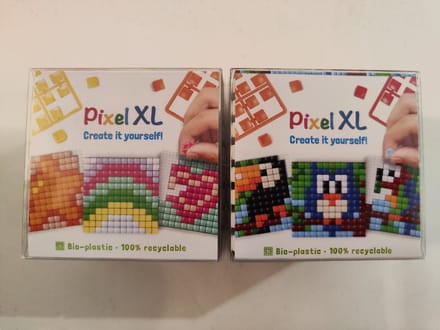 PIXELHOBBY PIXEL XL SET 2 KUBUS REGENBOOG/VOGEL