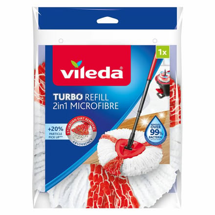 Vileda Easy Wring & Clean Turbo 2-in-1 Navulling - 6 Stuks