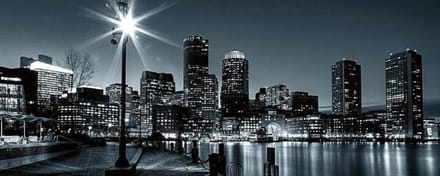 Fotobehang - Boston 375x150cm - Vliesbehang
