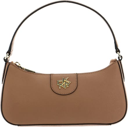 DKNY Handtas Schoudertas Carol Saffiano Handbag Cashew Beige