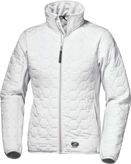 SIR SAFETY THERMO LADIES Softshell Werkjas DAMES Veiligheidsjas Wit - Winddicht - Gevoerd - Elastische Boorden