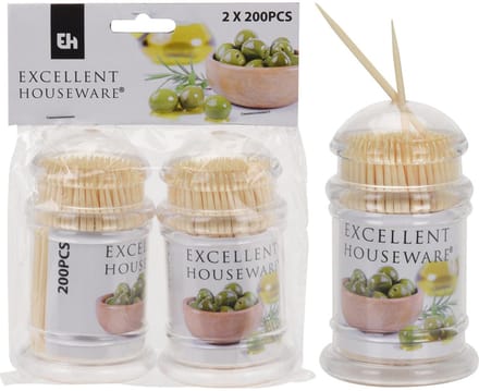 Cocktailprikkerset 2x200 stuks