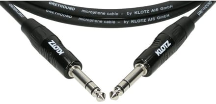 Klotz GRG1PP06.0 Greyhound Patchkabel 6 m - Stereo patch kabel