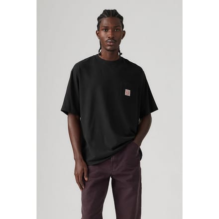 Levi's Workwear Tee Maat: L | Basic T-Shirts Outlet | Heren | Zwart