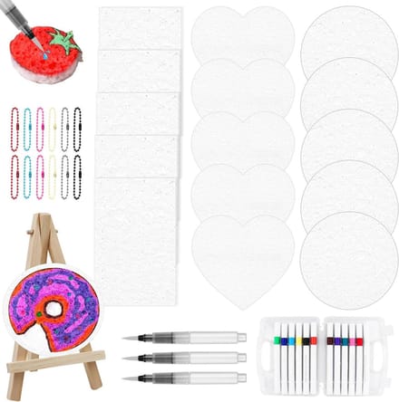Puffy Paint Set - 3D Foam Verf - Creatief Knutselen - Textuur Verf - 12 Kleuren - Veelkleurig